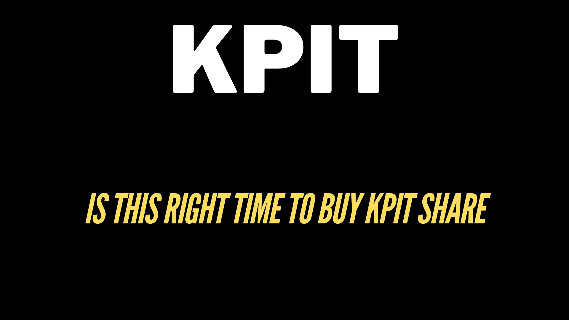 KPIT Share